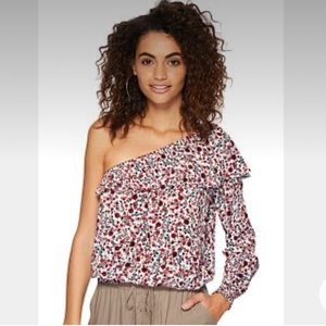 Jack by BB Dakota Varda Ditzy Blossom Crinkle Top